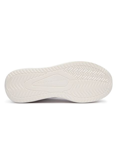Tommy Hilfiger Chunky Leather Sneakers White Men TOMMY HILFIGER | Sneakers | FM0FM06000-0GY